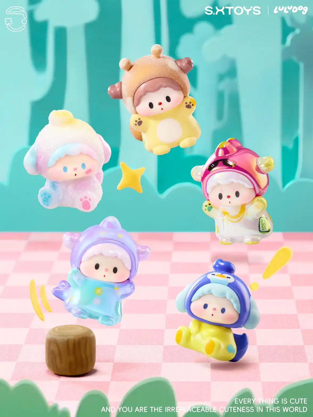 LULUDOG - MINI MONSTER BRAWL MINI BEANS