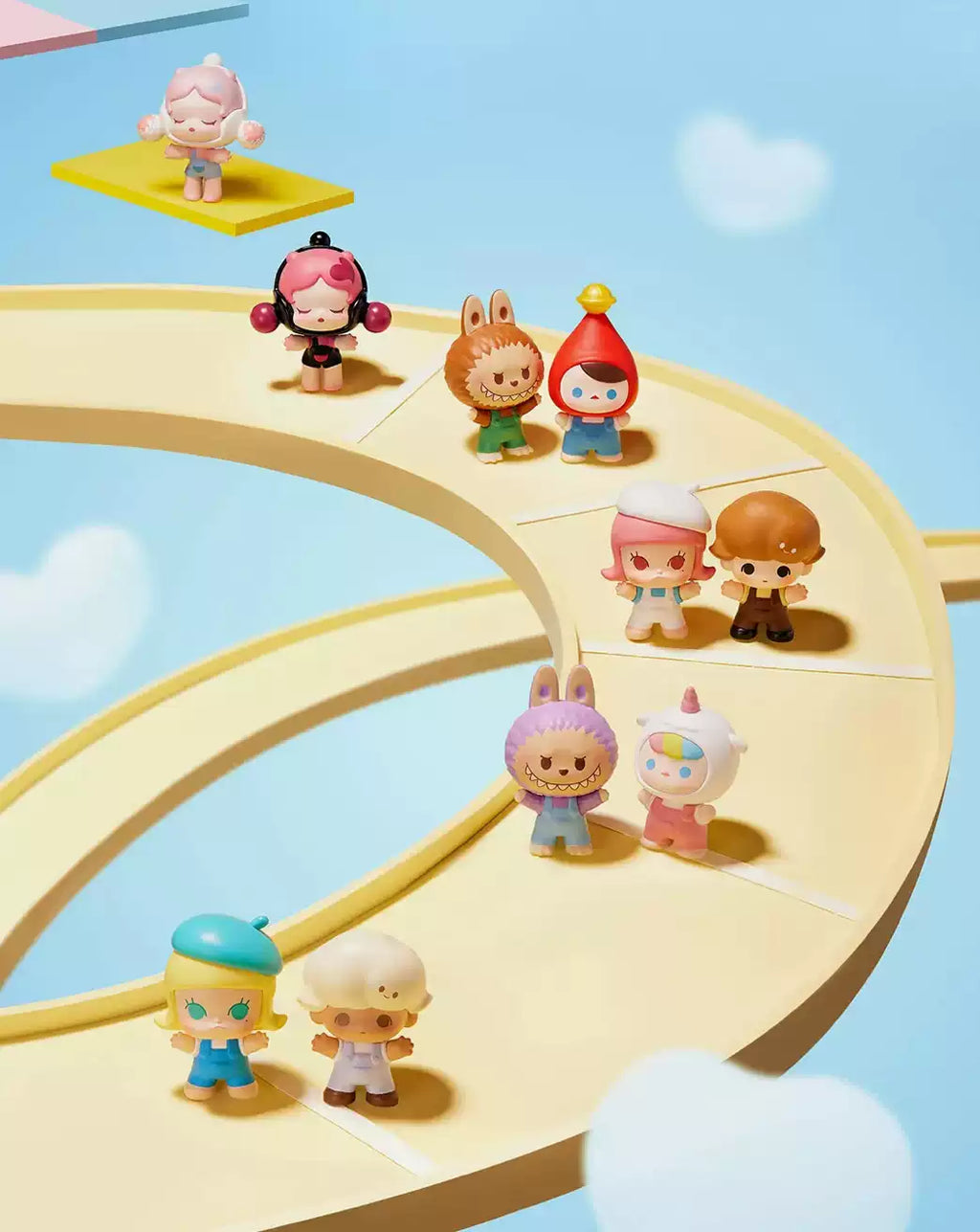 Pop Mart POP BEAN "Hug" Series Mini Figures