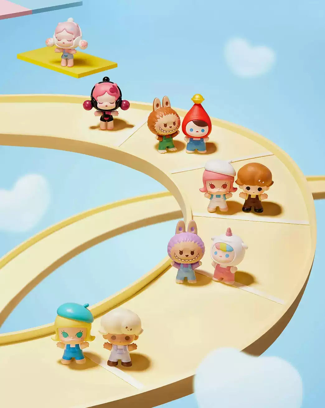Pop Mart POP BEAN "Hug" Series Mini Figures