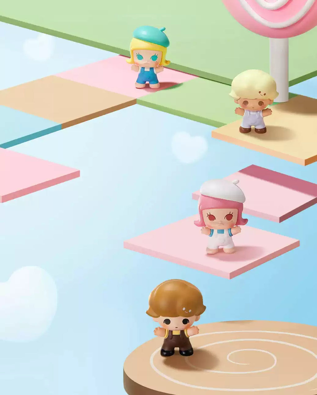 Pop Mart POP BEAN "Hug" Series Mini Figures