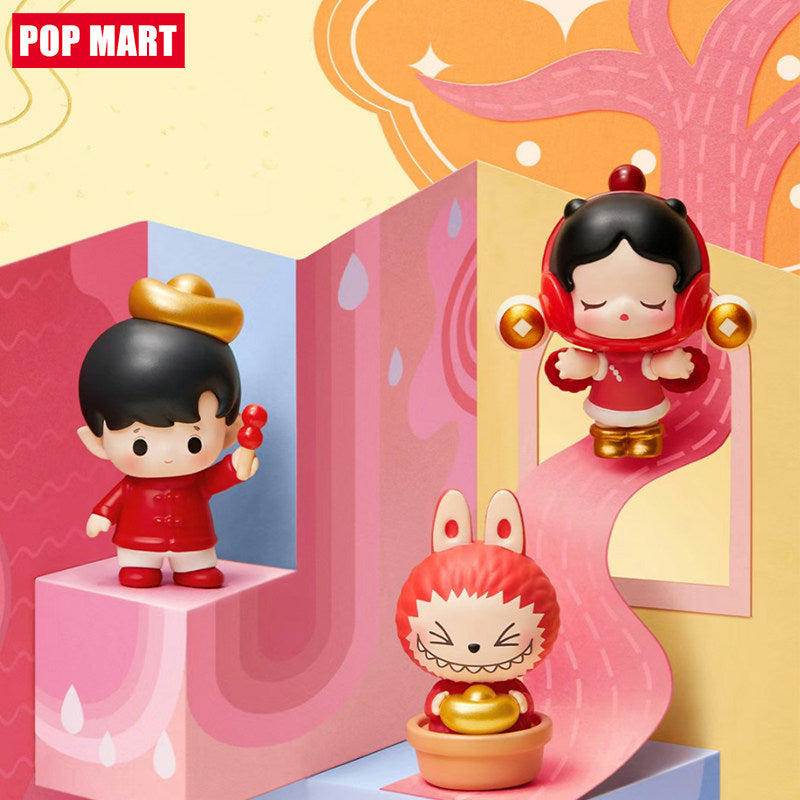 POP MART MaMa FuFu Series New Year Mini Collectible Figure