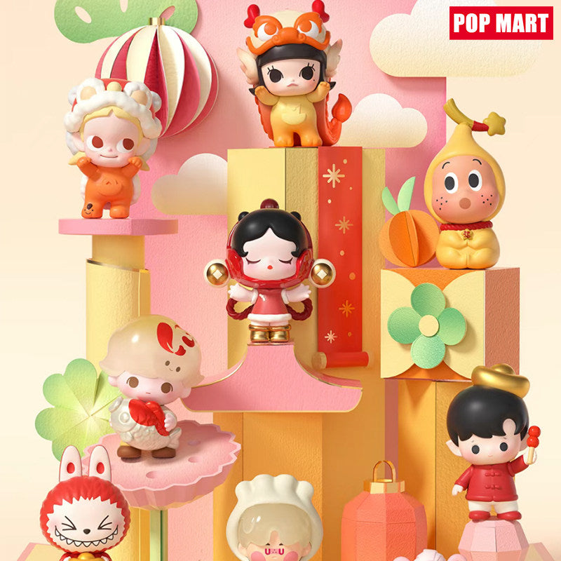 POP MART MaMa FuFu Series New Year Mini Collectible Figure