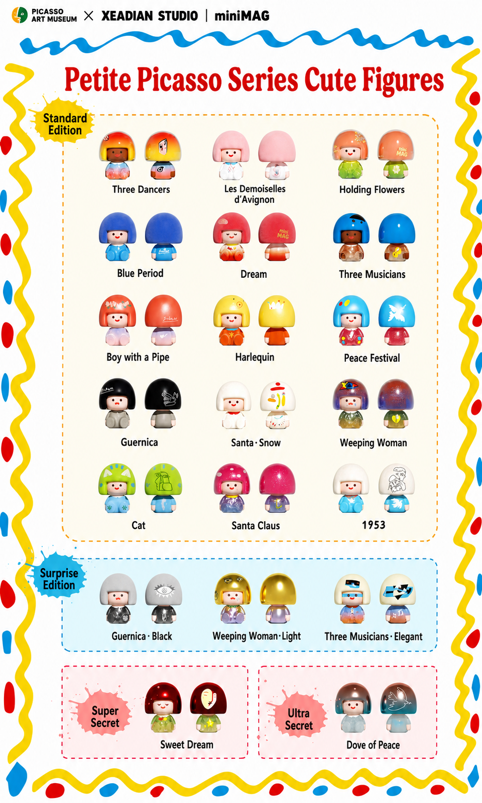 MINI MAG-LITTLE PICASSO SERIES