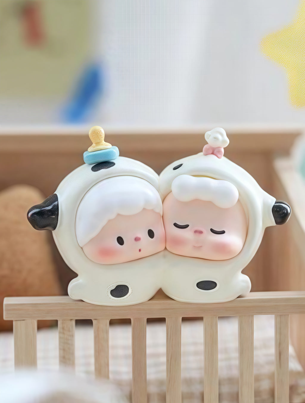 LULUDOG X WUWU CUTE BABIES STICK TOGETHER LIMITEDFIGURE