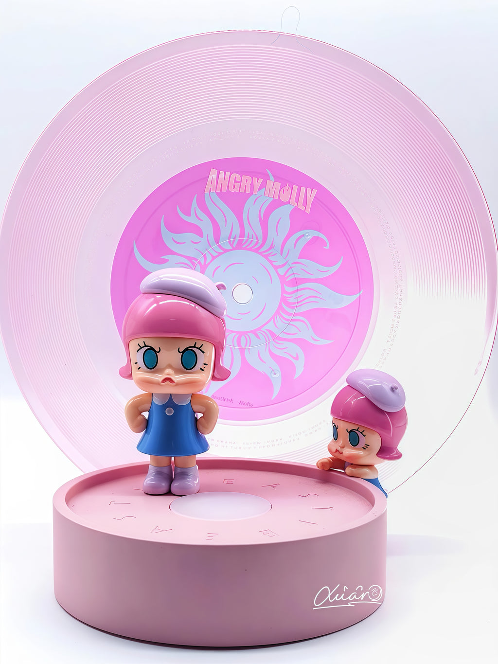 MOLLY 20 YEARS  ANNIVERSARY  SHANGHAI EXHIBITION -ANGERY MOLLY SINGLE RECORD SET-RE