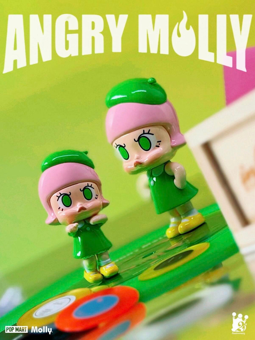 MOLLY 20 YEAR ANNIVERSARY HONGKONG EXHIBITION -ANGERY MOLLY SINGLE RECORD SET-DO