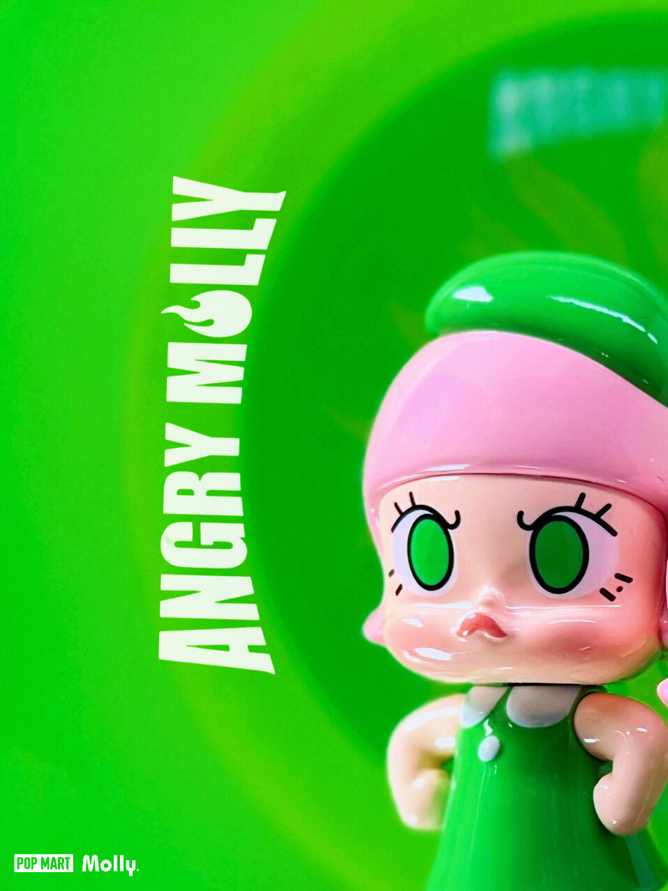 MOLLY 20 YEAR ANNIVERSARY HONGKONG EXHIBITION -ANGERY MOLLY SINGLE RECORD SET-DO