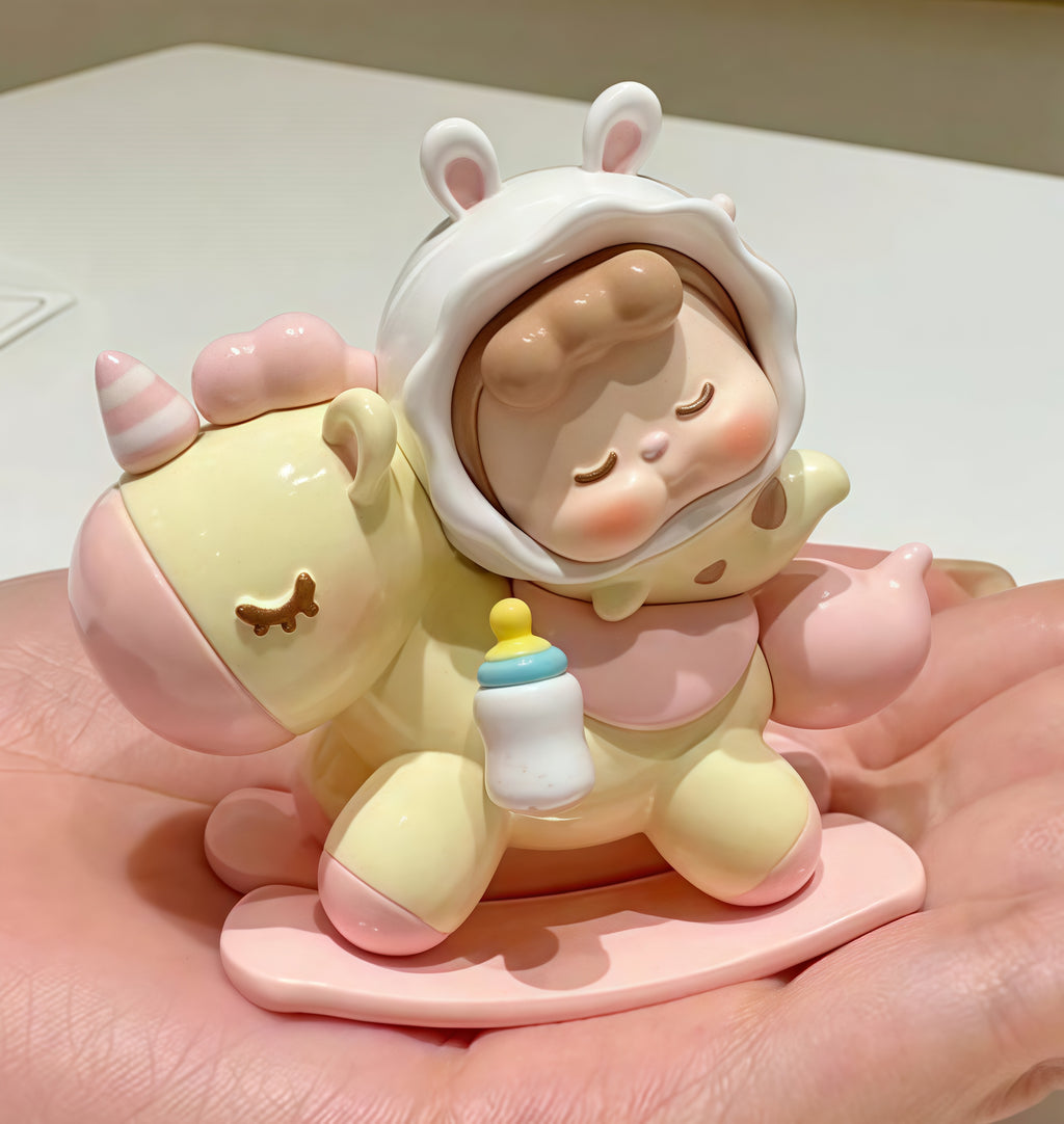 WUWU- UNICORN ROCKING HORES FIGURE
