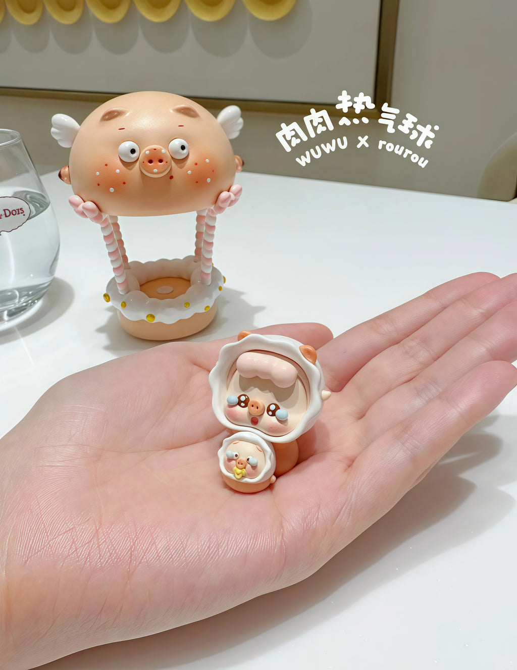 WUWU X ROUROU-HOT AIR BALLON FIGURE