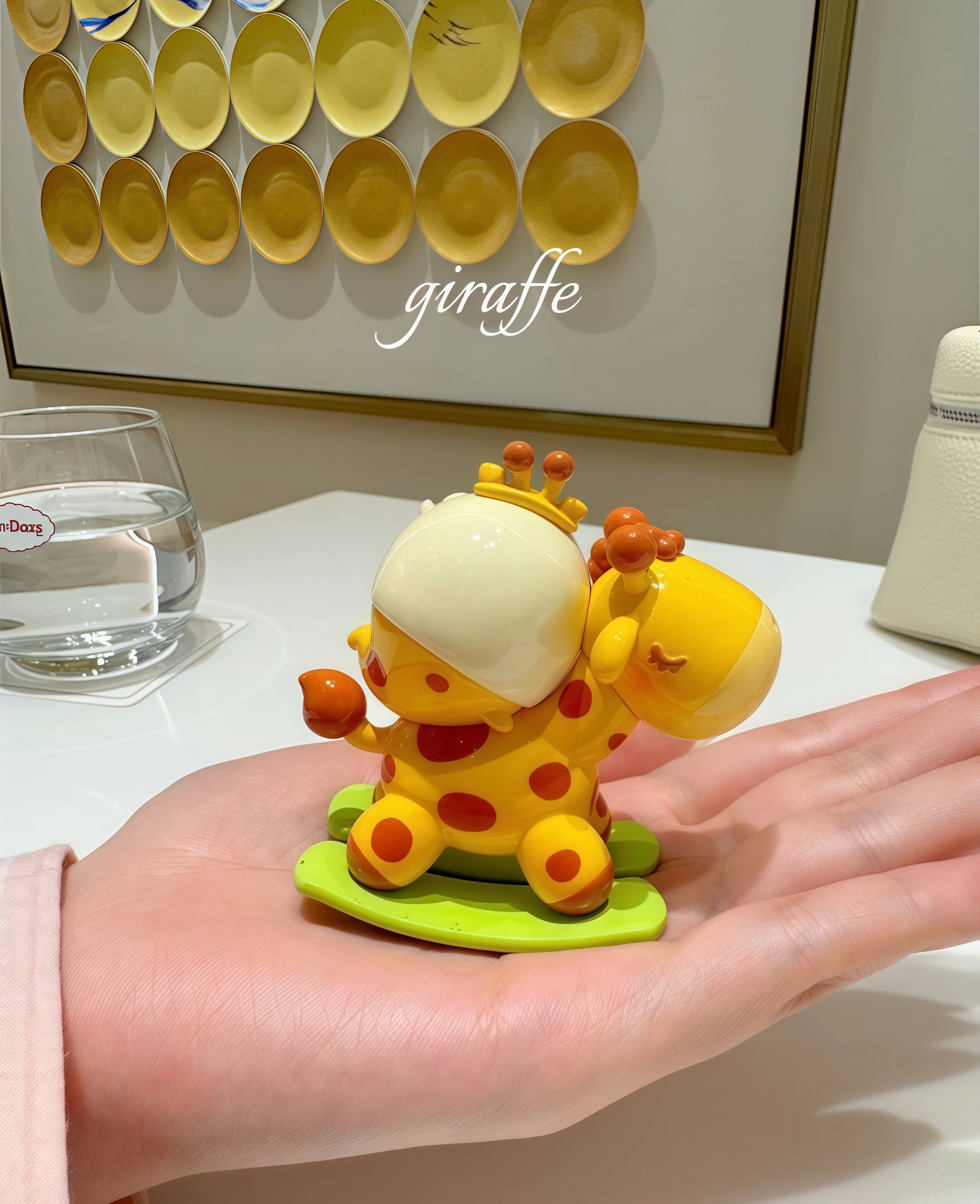 WUWU-GIRAFFE ROCKING HORES FIGURE