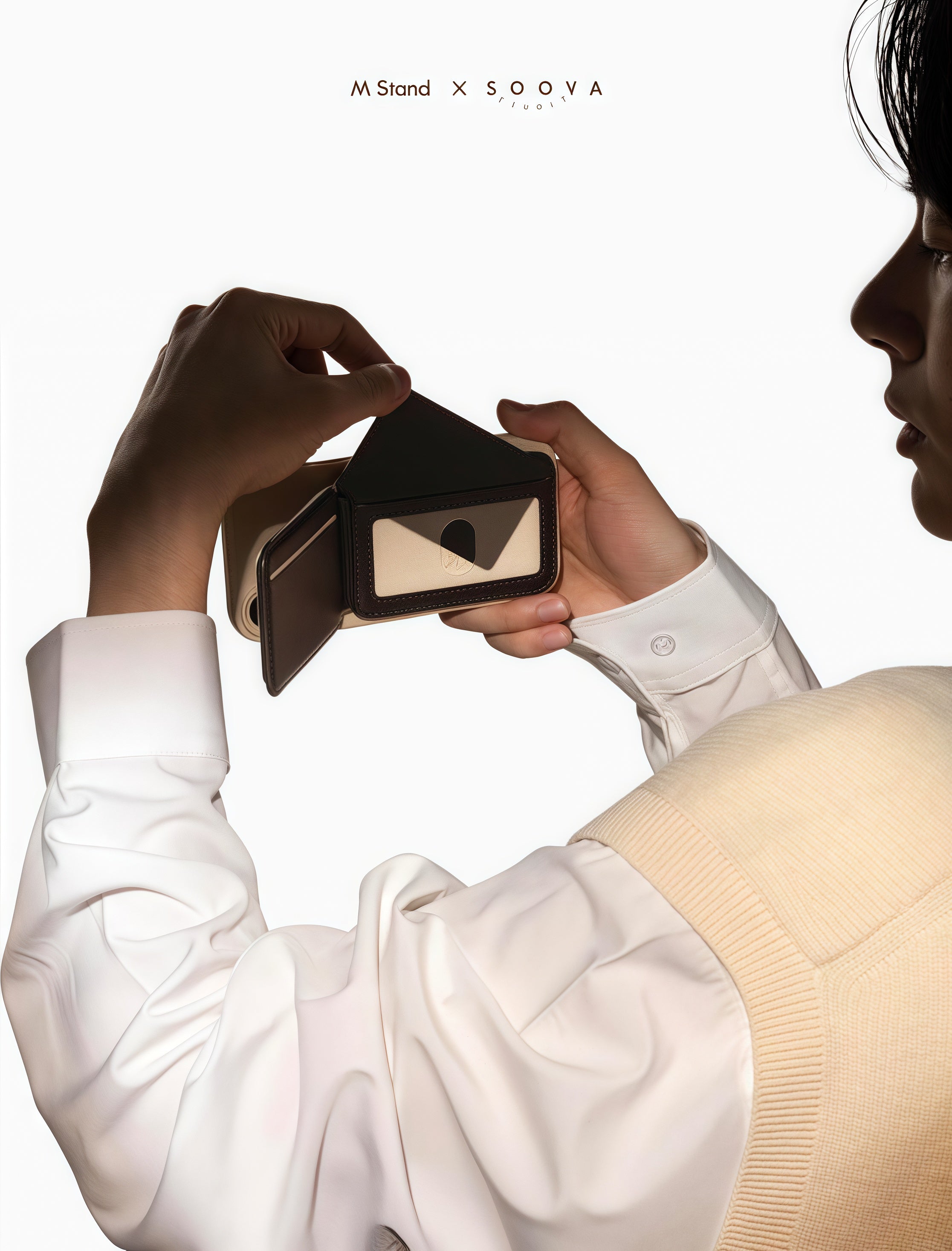 SOOYA-SOOYA X M STAND COFFEE MAGNETIC WALLET