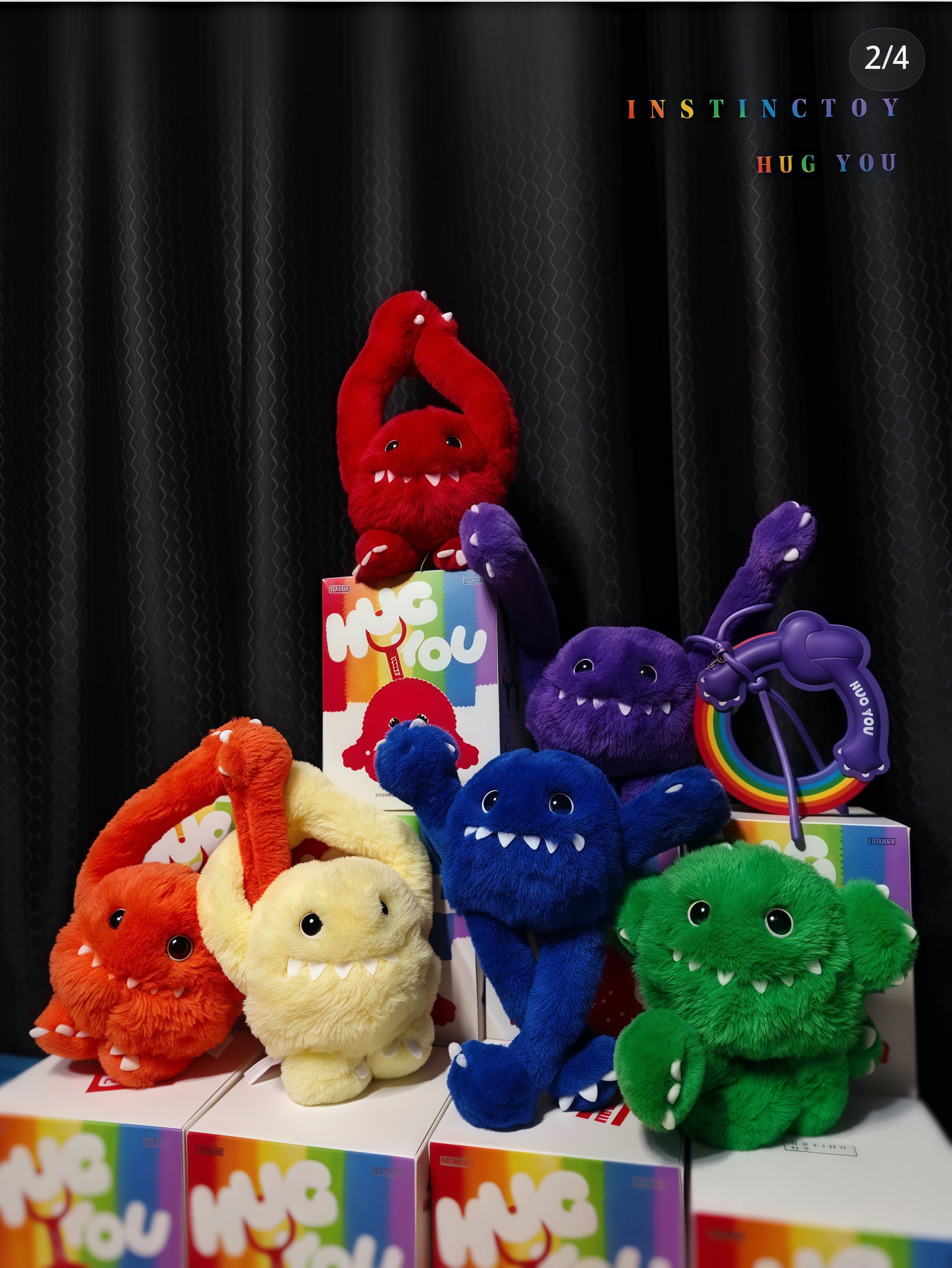 INATINCTOY-HUG YOU SERIES PLUSH PANDENT-HONGKONG LIMITED