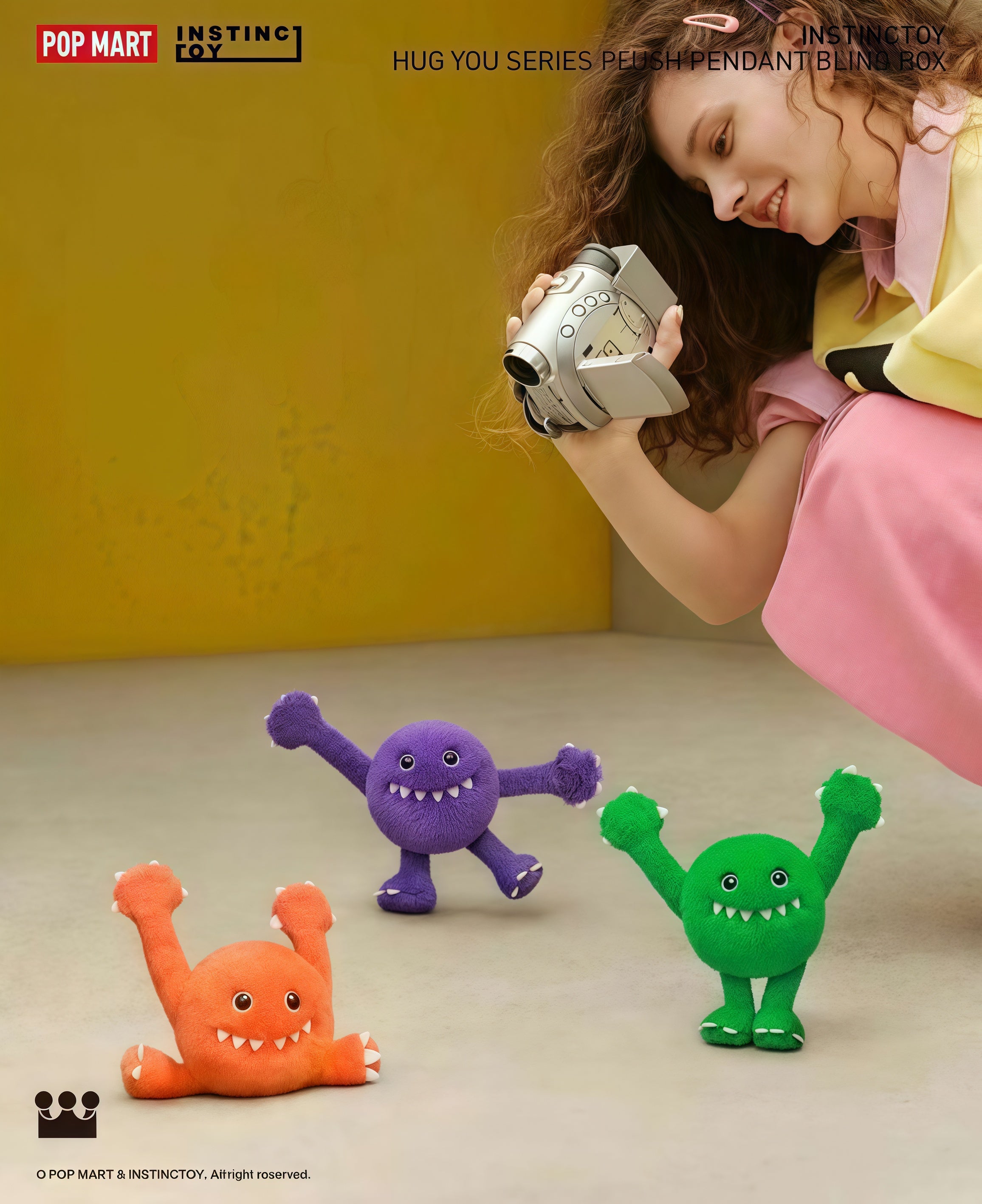 INATINCTOY-HUG YOU SERIES PLUSH PANDENT-HONGKONG LIMITED