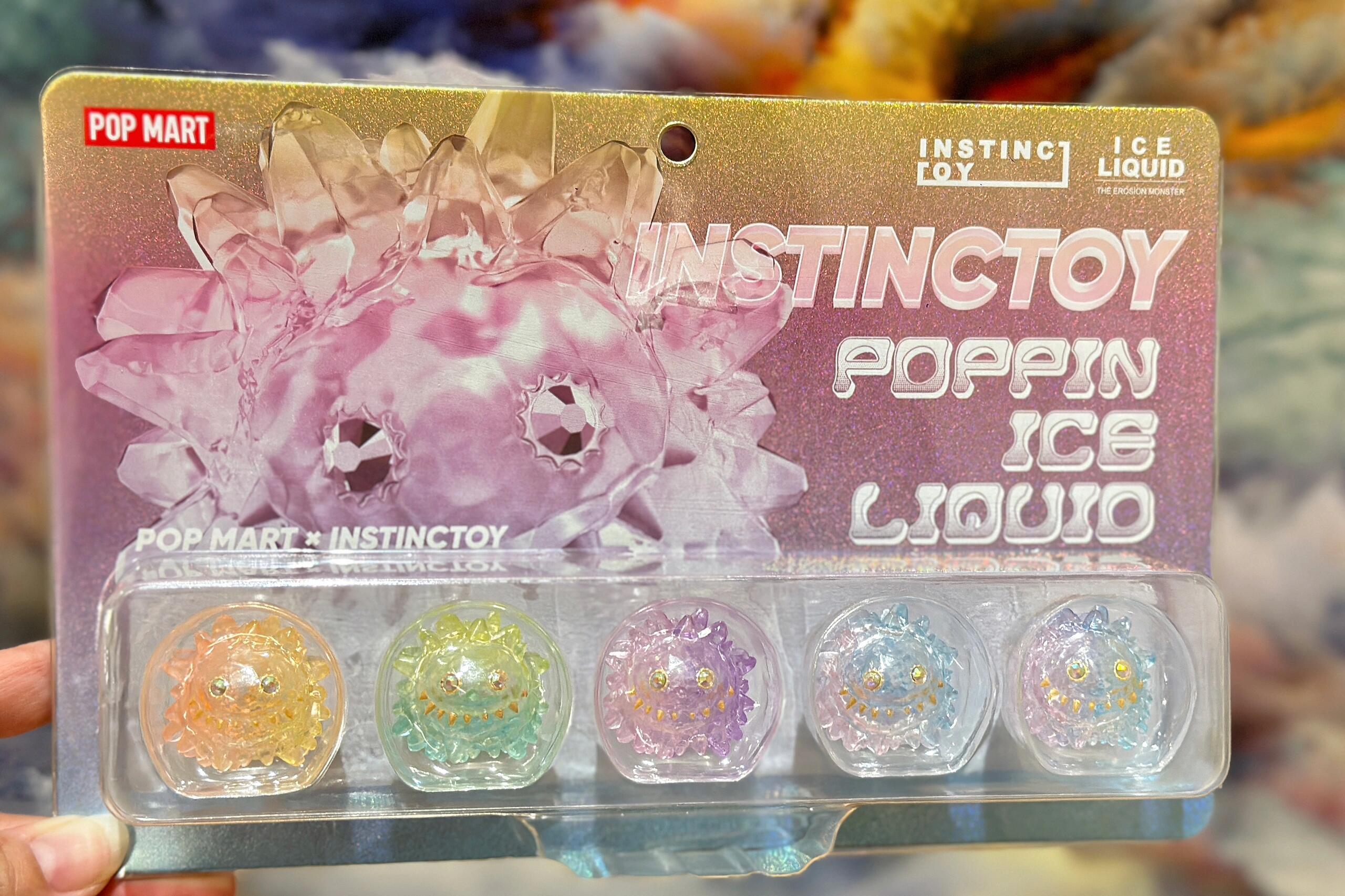 INSTINCTOY-POPPIN ICE LIQUID HANG CARD