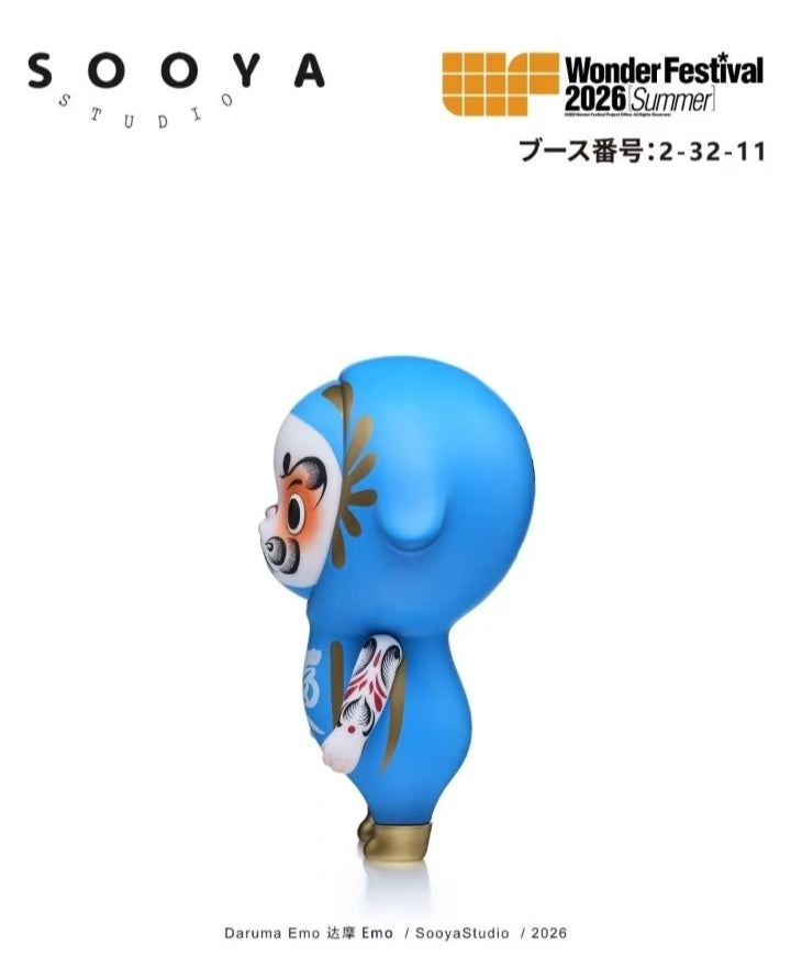 SOOYA-Daruma  Emo Blue -Limited 55 pices