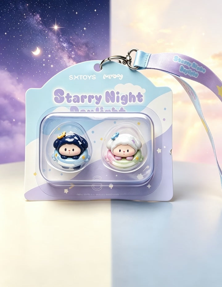 LuLu Dog -Day & Night  Limited Hang Card-Limited 1000 Sets