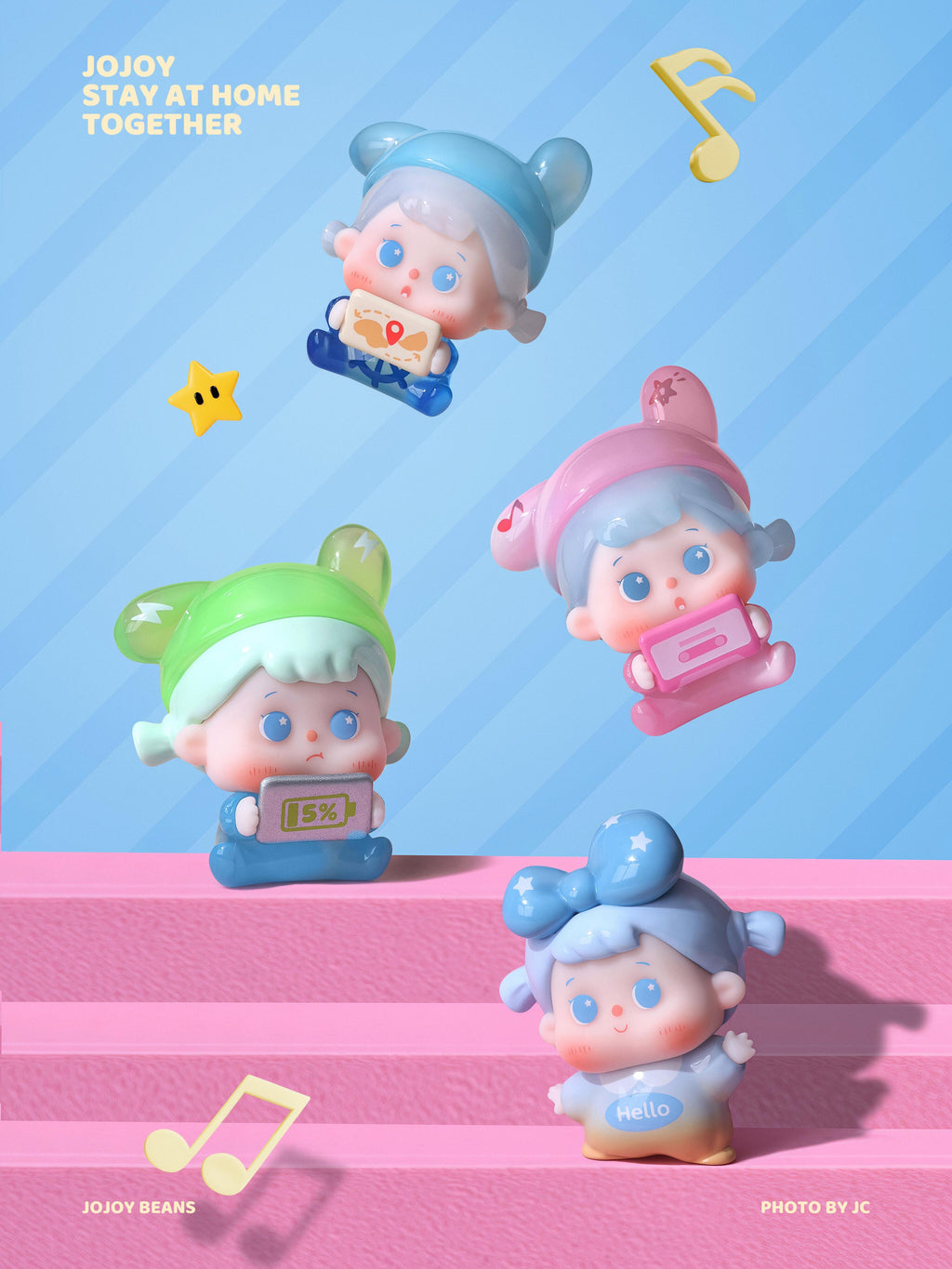Jojoy-Stay at Home With Me Bean Series