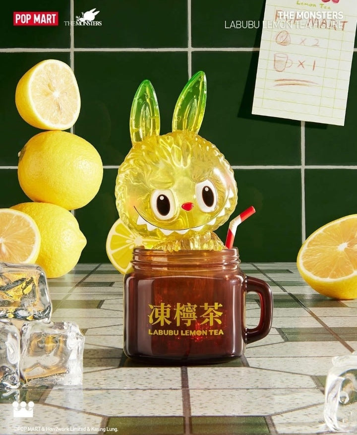 Labubu-Lemon  Tea Hang Card