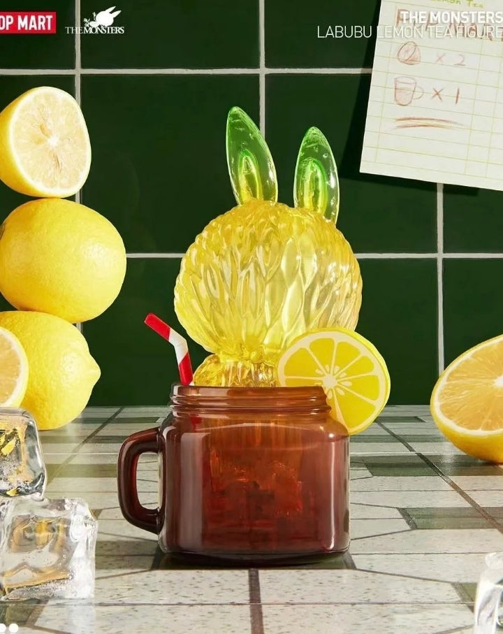 Labubu-Lemon  Tea Hang Card