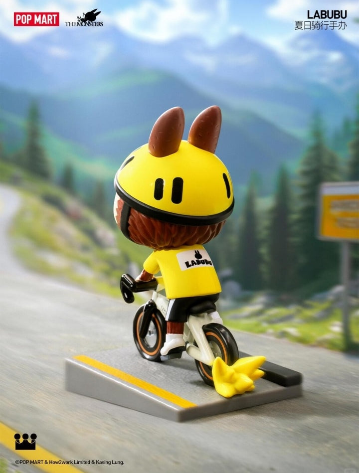 Labubu-Summer Riding Hang Card