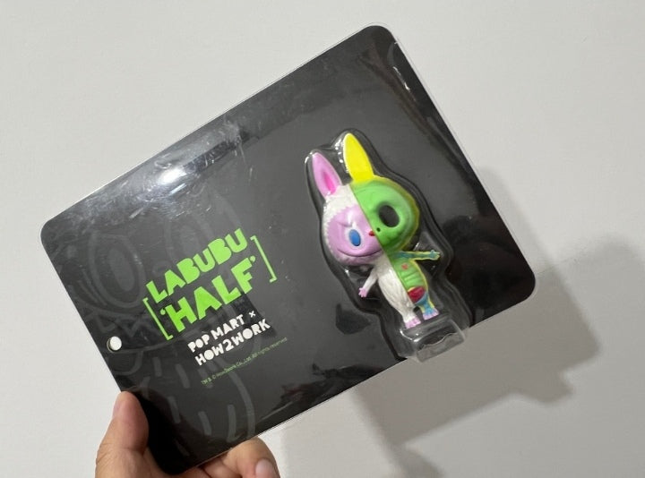 Labubu X HOW2WORK-Labubu Half Limited Hang Card-Limited 100 Pieces