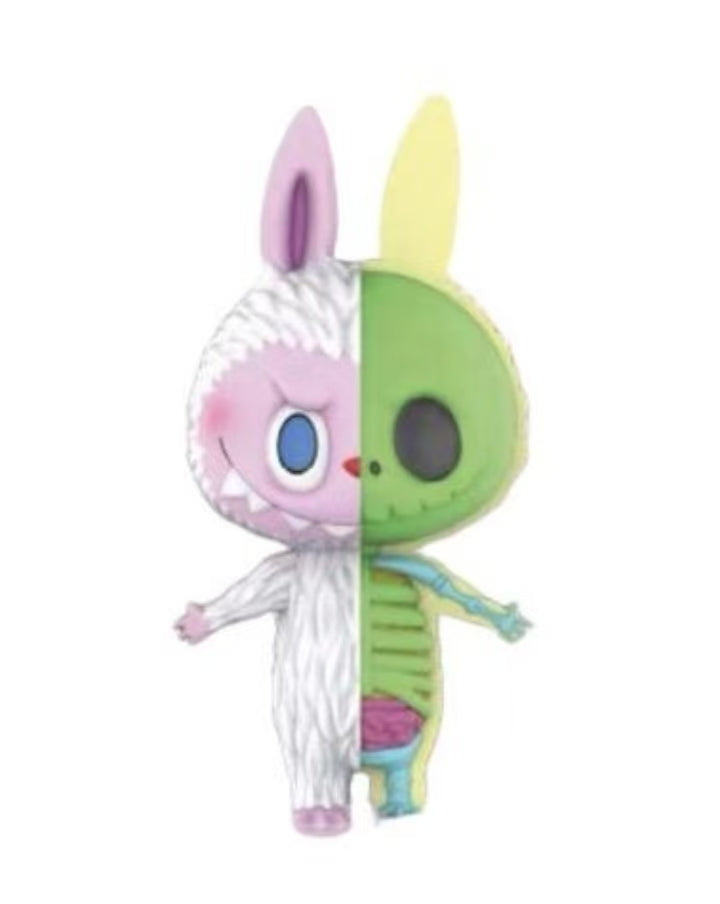 Labubu X HOW2WORK-Labubu Half Limited Hang Card-Limited 100 Pieces