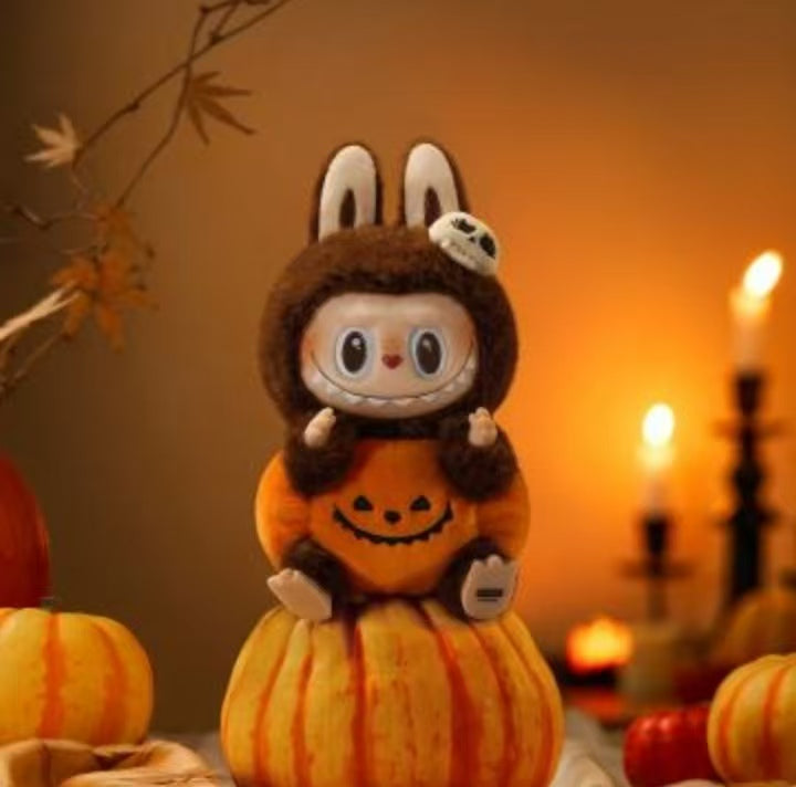 Labubu-Holloween Plushie Hang card