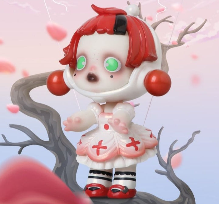 Skullpanda-White Maid Hang Card