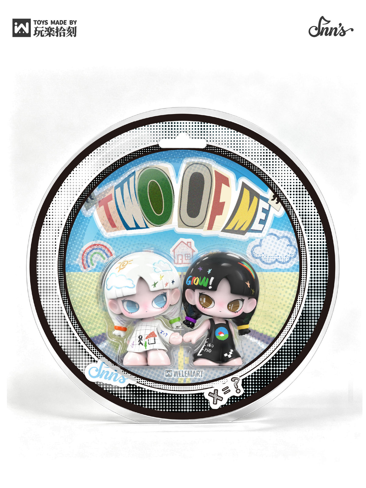 INNS-TWO OF ME HANG CARD LIMITED 999 PIECES