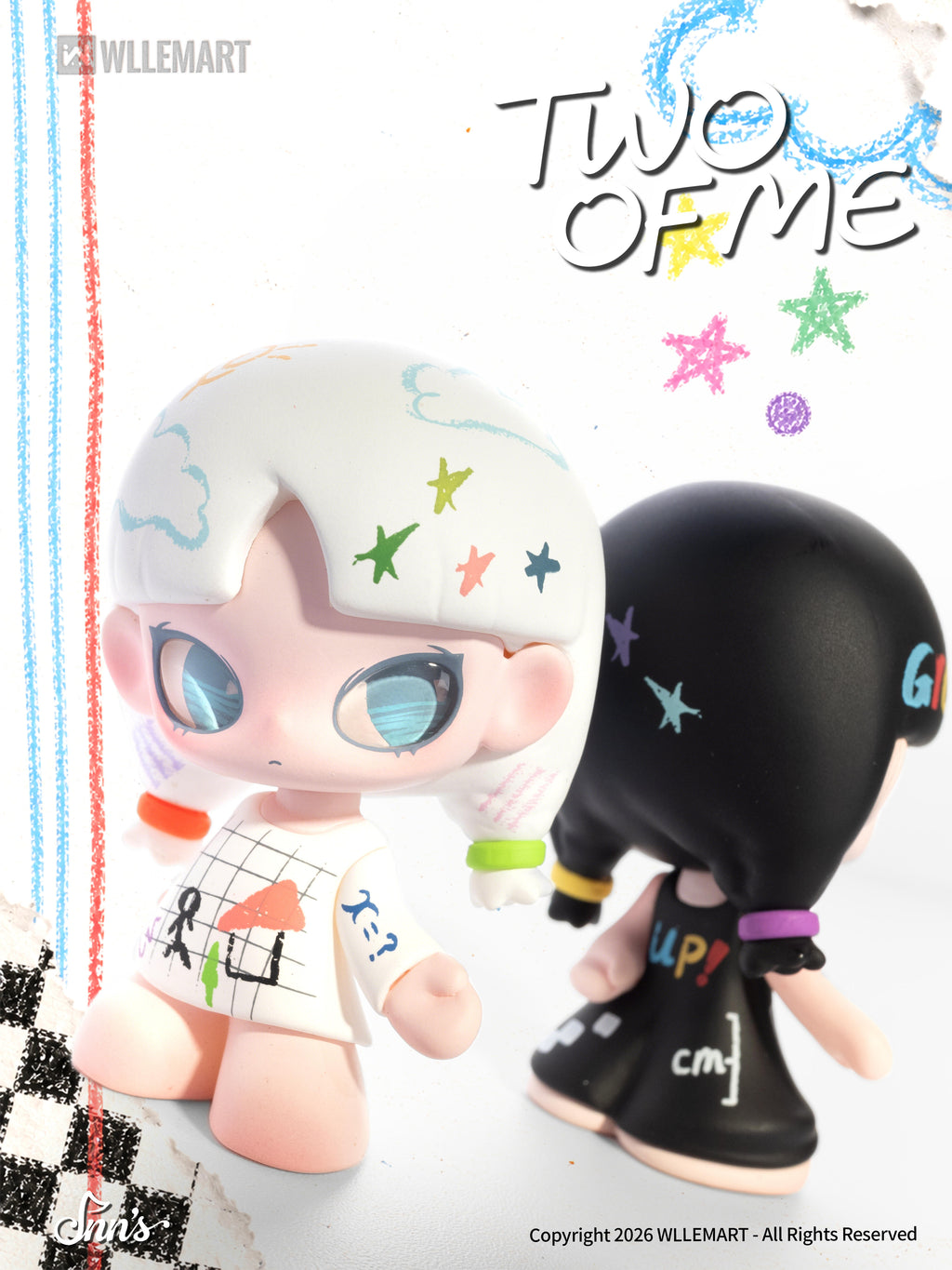 INNS-TWO OF ME HANG CARD LIMITED 999 PIECES