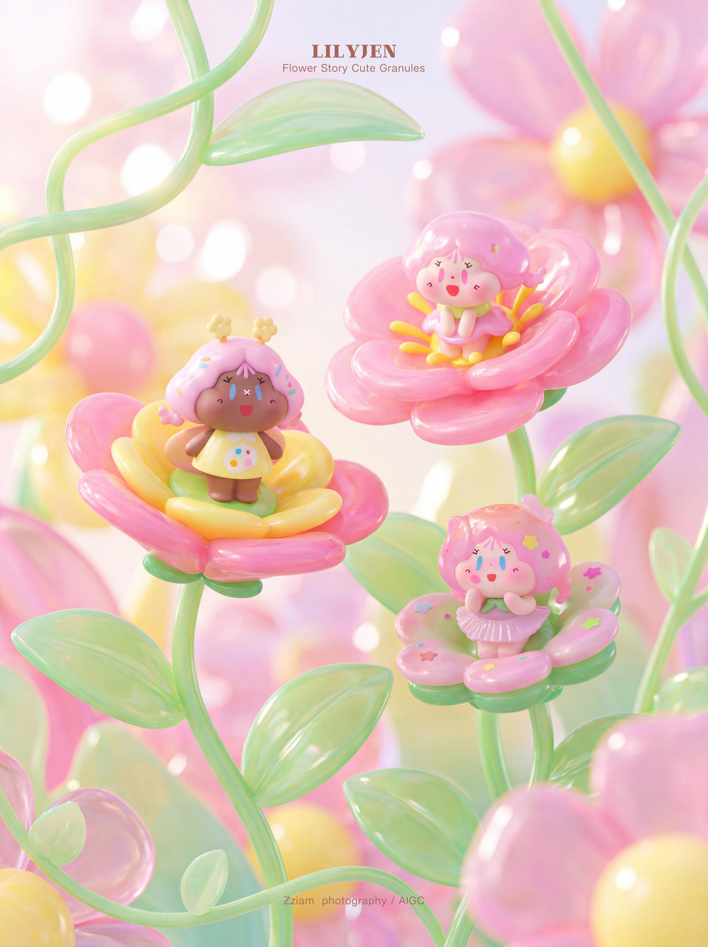 Lily Jen-The Flower and Insect Stories Bean  Series