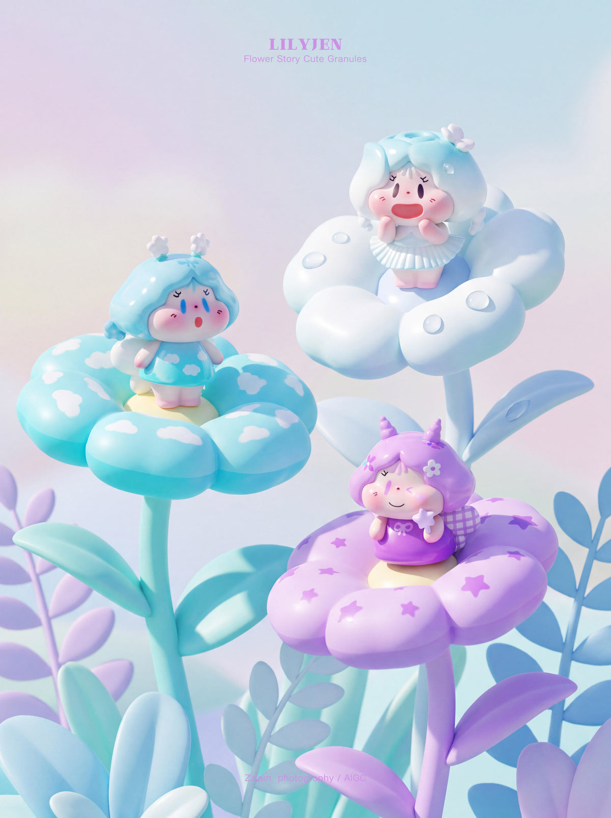 Lily Jen-The Flower and Insect Stories Bean  Series