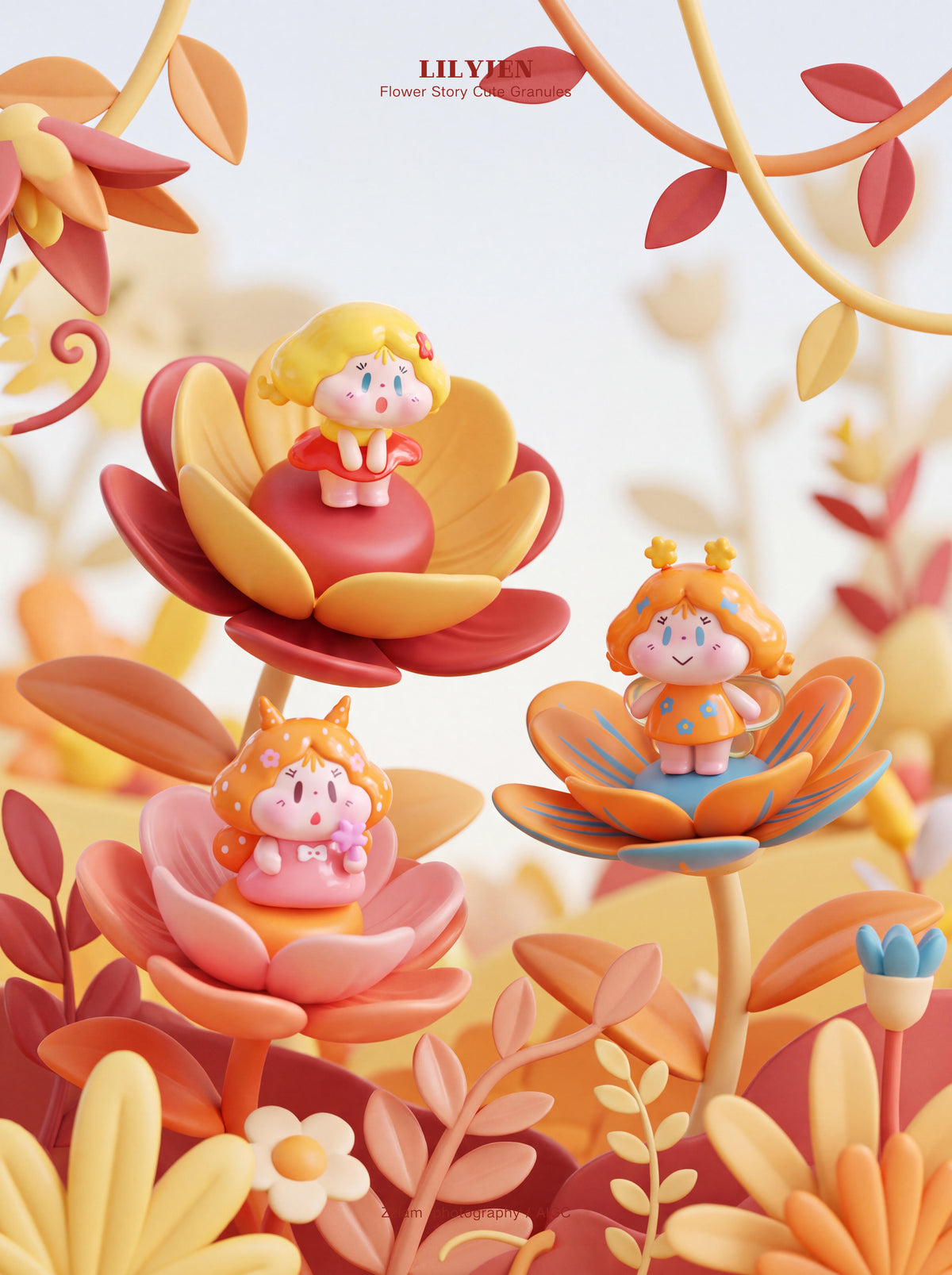 Lily Jen-The Flower and Insect Stories Bean  Series