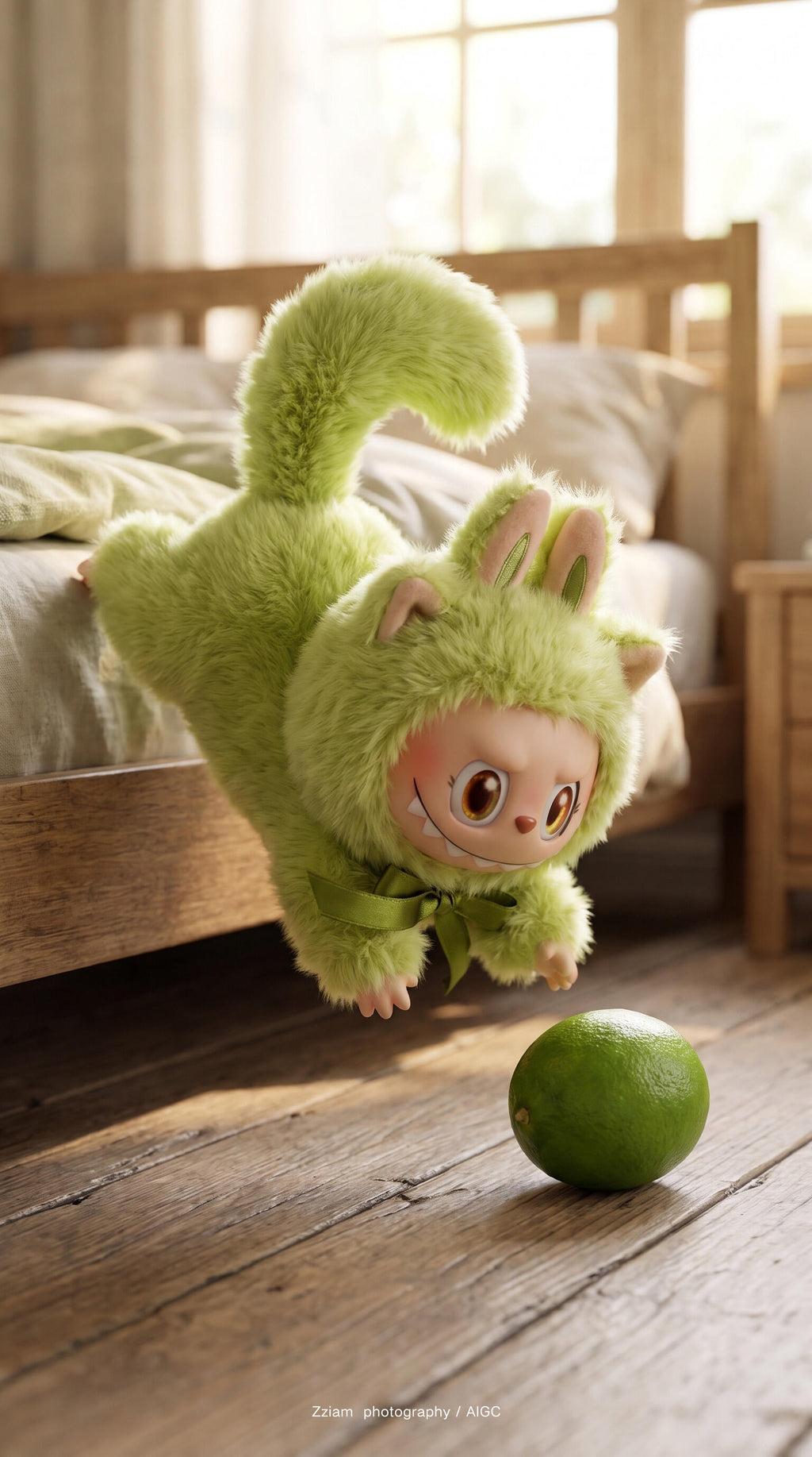 Labubu-Cat Mode  On Series Plush