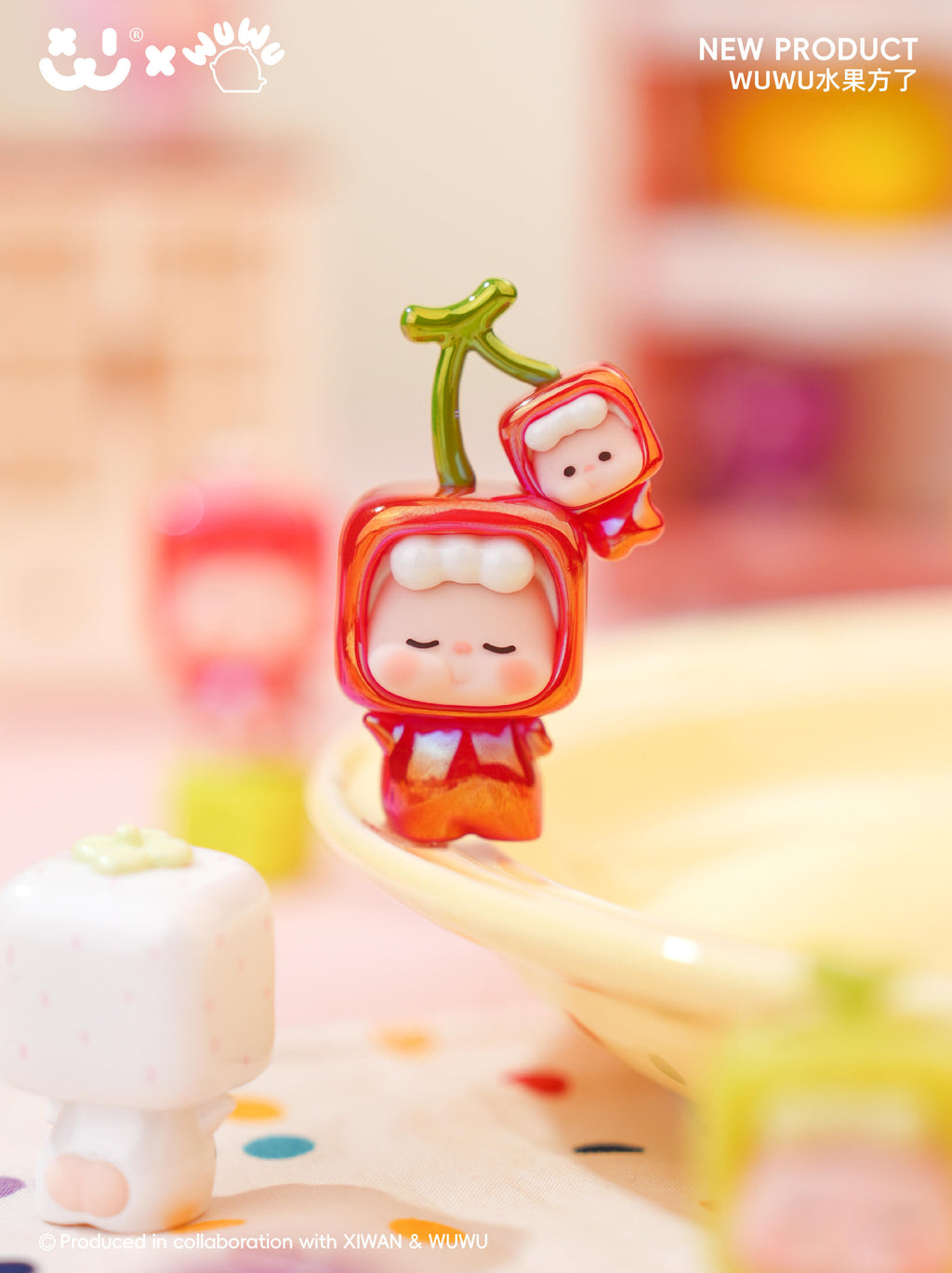 WUWU - FRUITS FUN SERIES  MAGNETIC BEANS