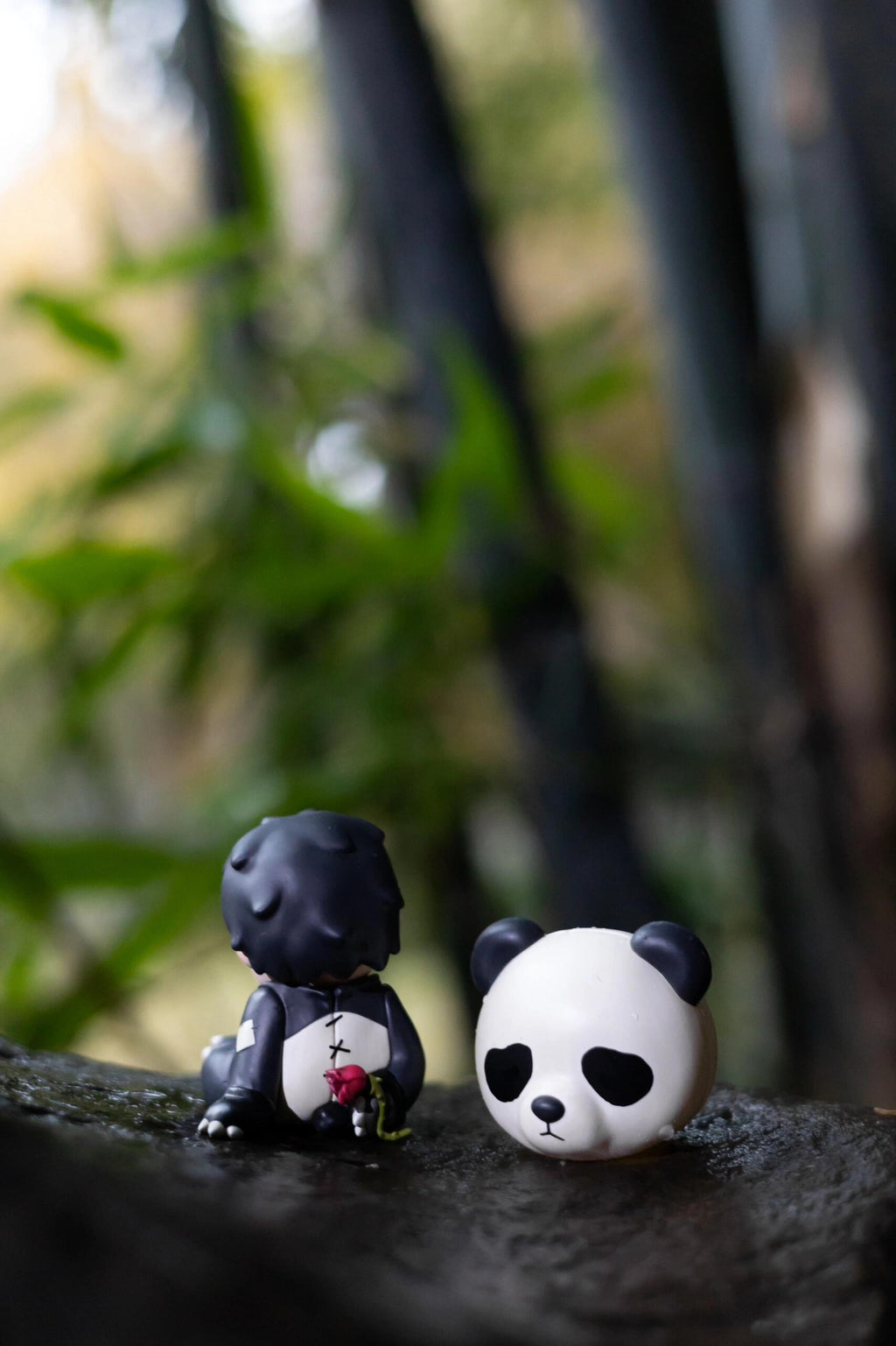 HIRONO  - Doll Panda Hang Card Limited Figure