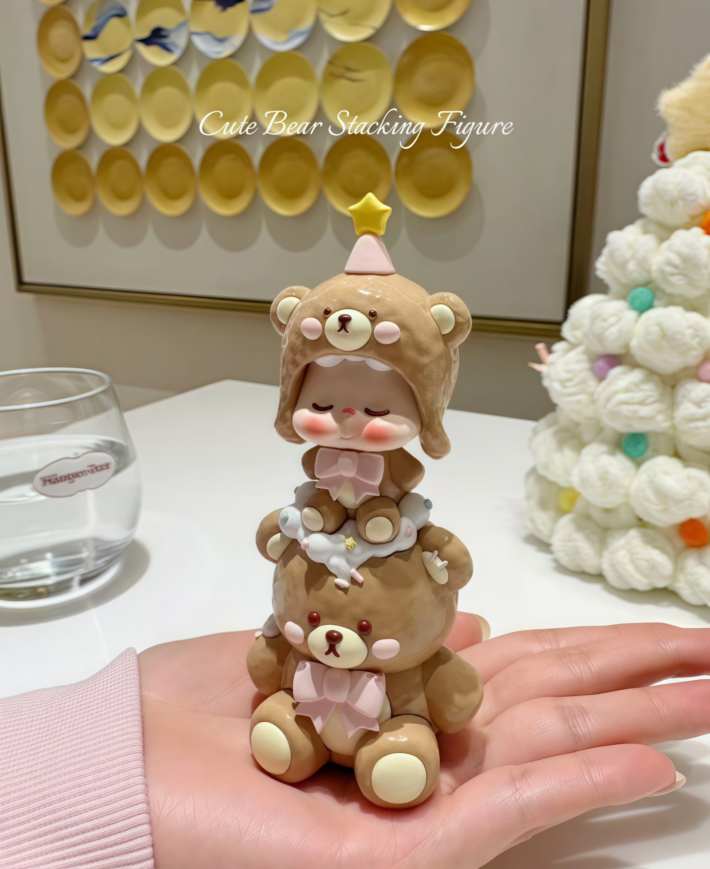 WUWU  - Cute Bear Stacking Figure