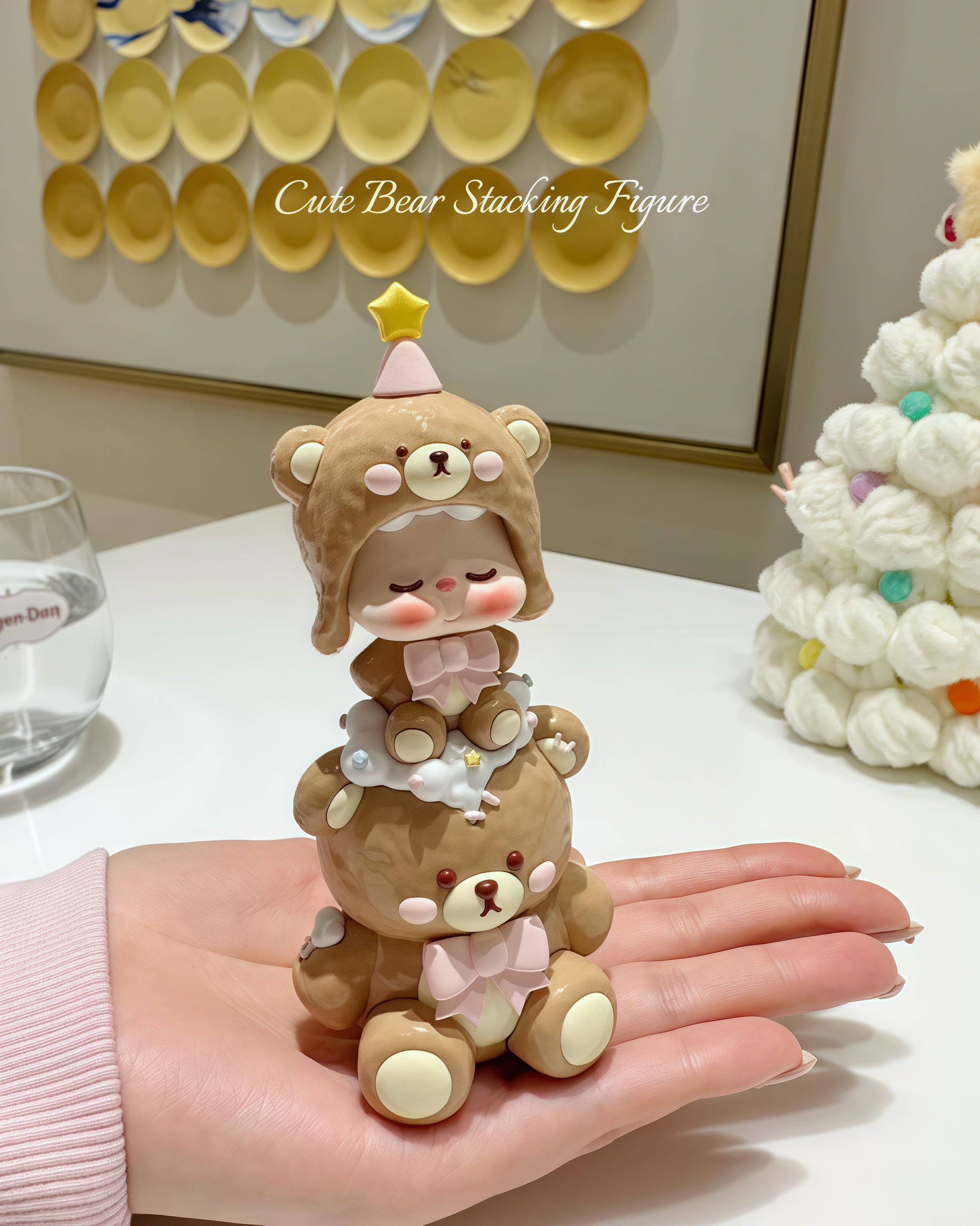 WUWU  - Cute Bear Stacking Figure