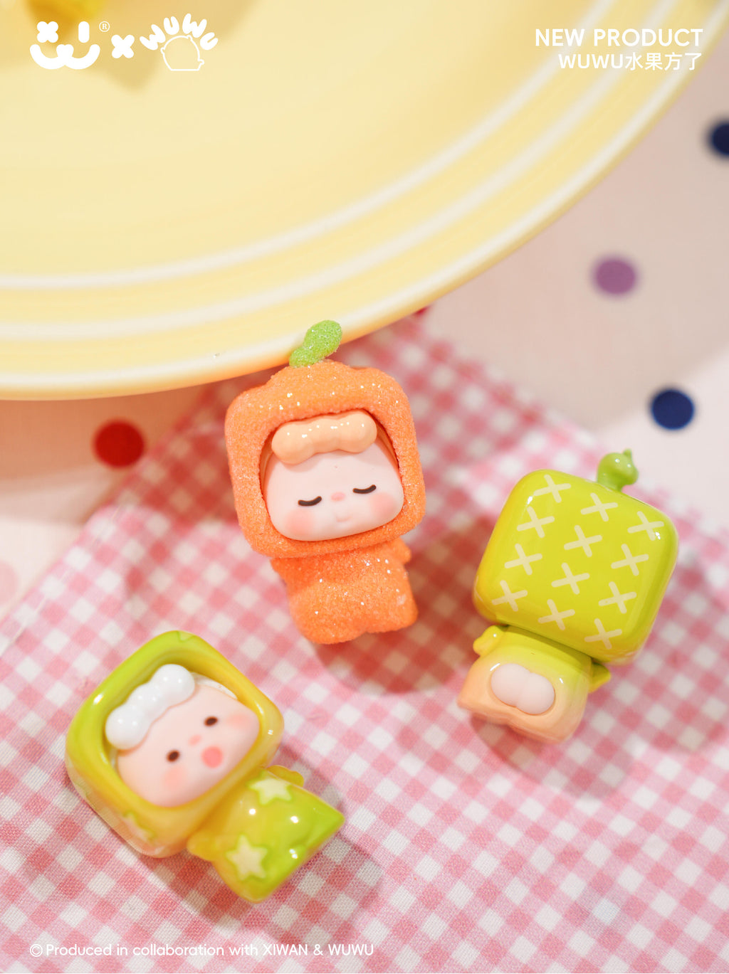 WUWU - FRUITS FUN SERIES  MAGNETIC BEANS