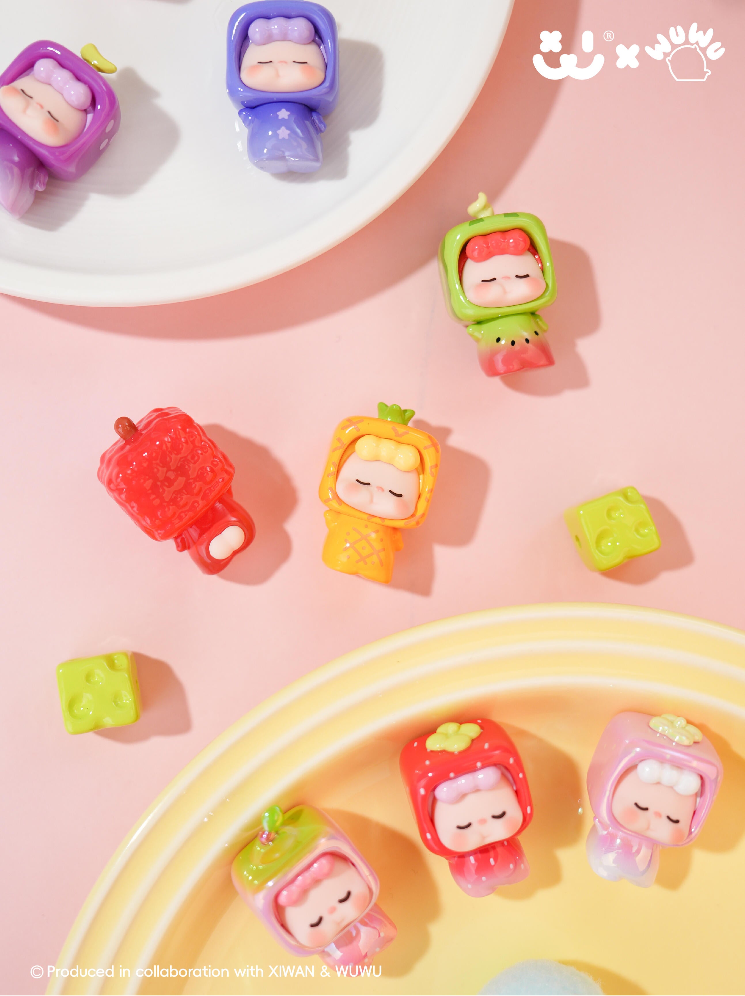 WUWU - FRUITS FUN SERIES  MAGNETIC BEANS