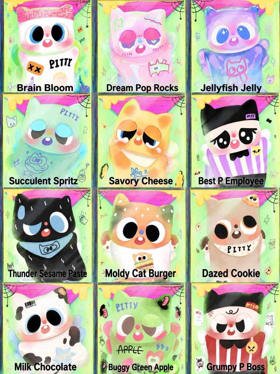PITTY - MAGIC SHOP SERIES  FIGURES