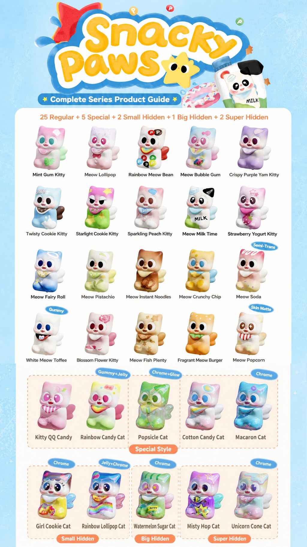 PITTY - SNACKY PAWS SERIES MINI BEANS