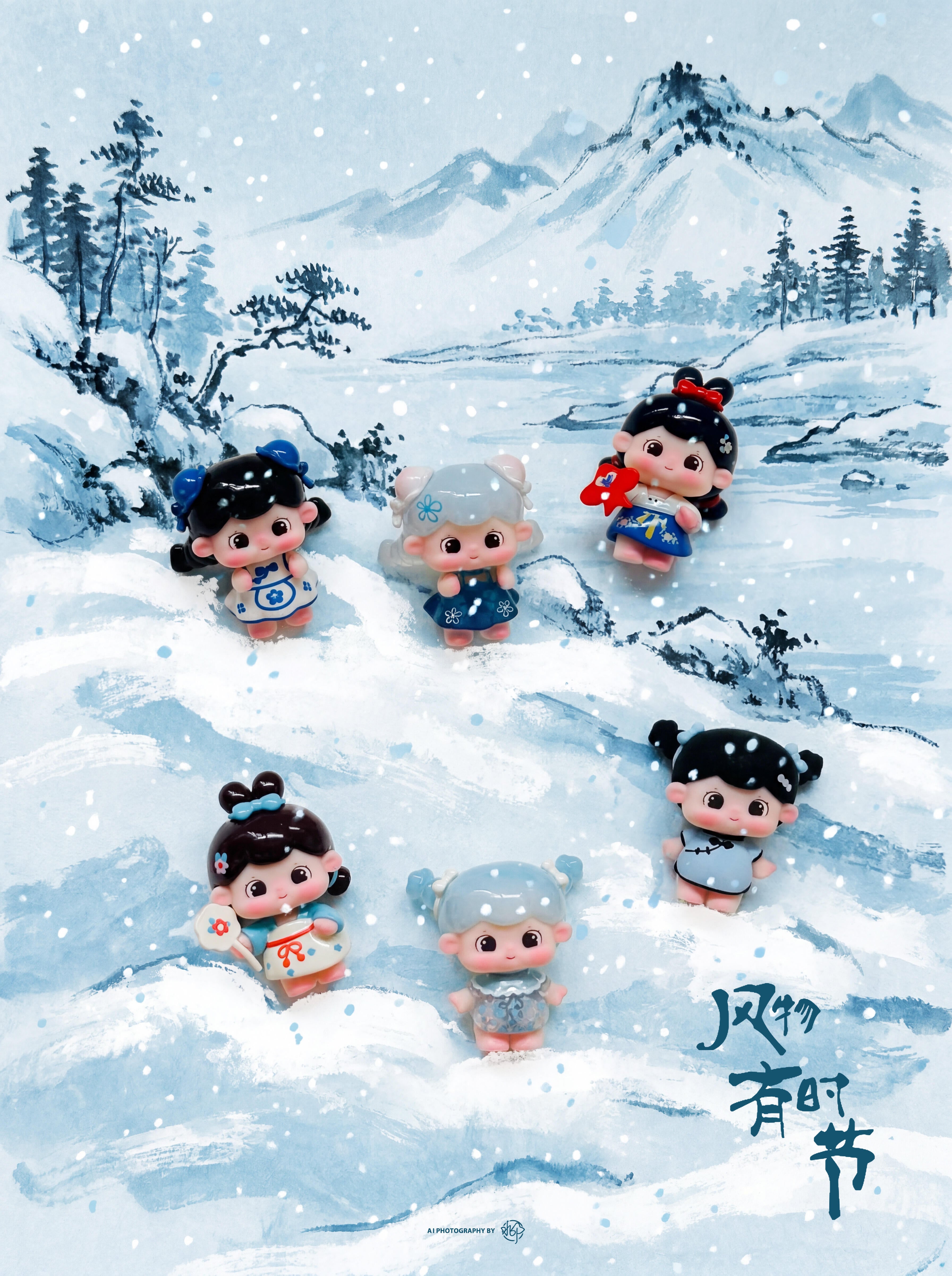 TANG TANG - ANCIENT SEASONAL SCENERY SERIES MINI BEANS