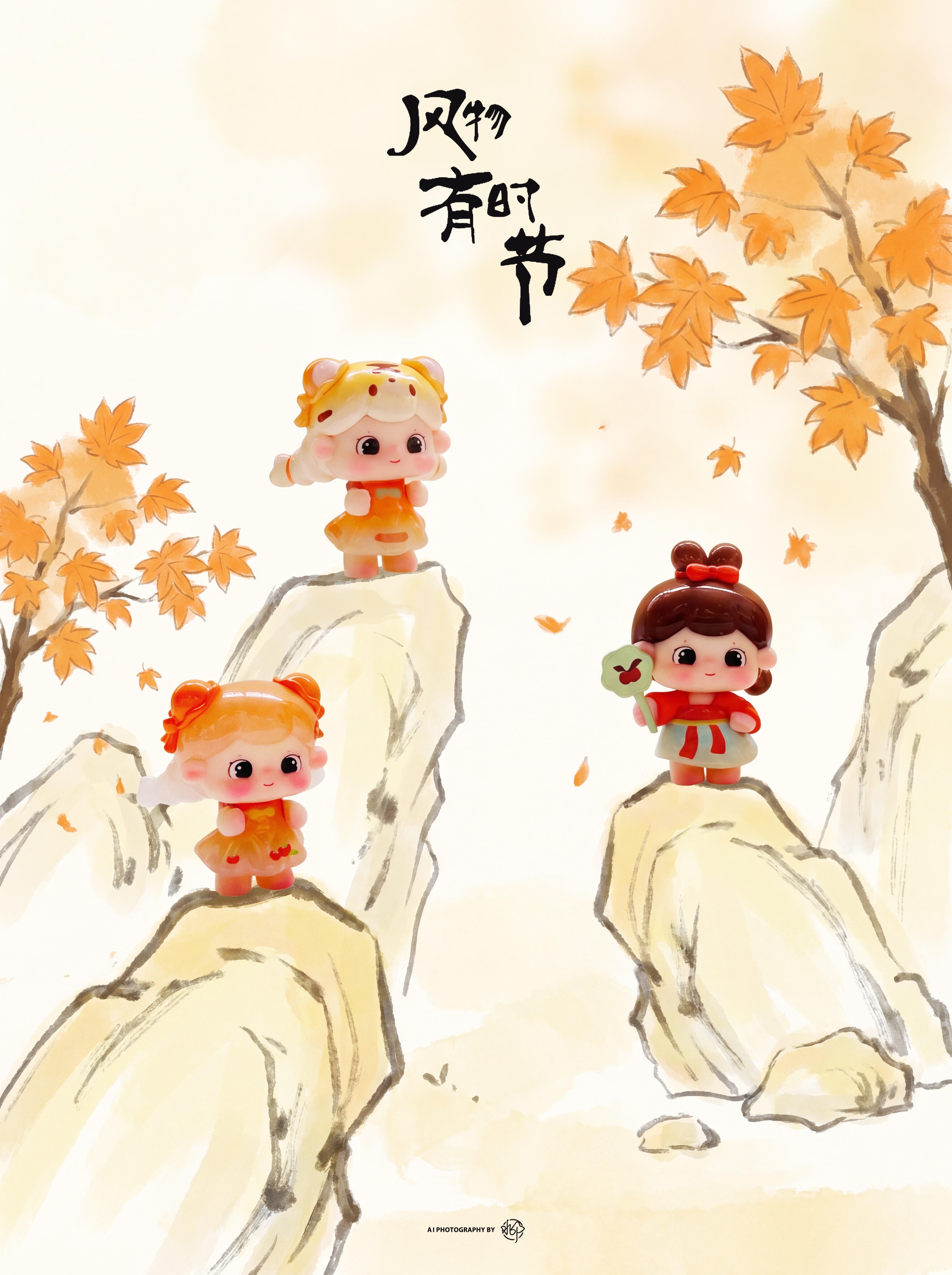 TANG TANG - ANCIENT SEASONAL SCENERY SERIES MINI BEANS