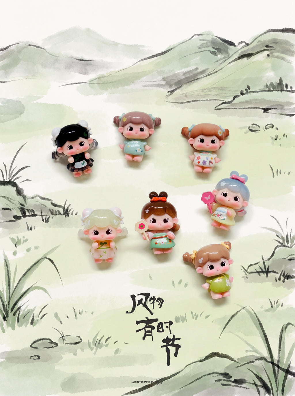 TANG TANG - ANCIENT SEASONAL SCENERY SERIES MINI BEANS