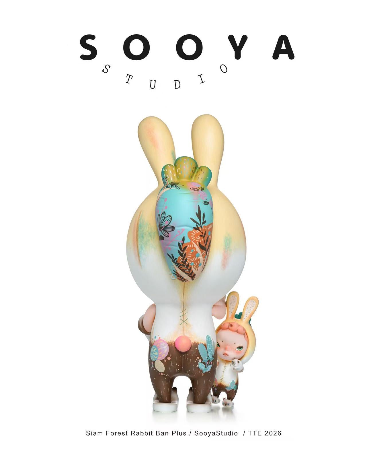 Sooya Siam Forest Rabbit Designer Toys and Figures