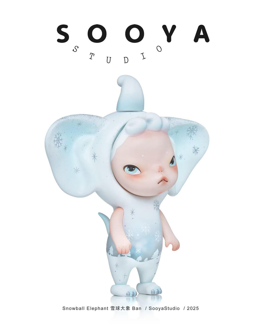 Sooya Snowball Elephant Designer Toys and Figures
