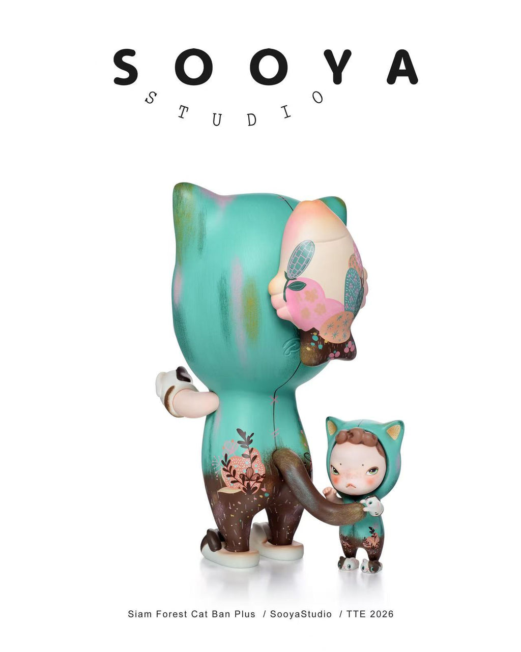 Sooya Siam Forest Cat Designer Toys and Figures