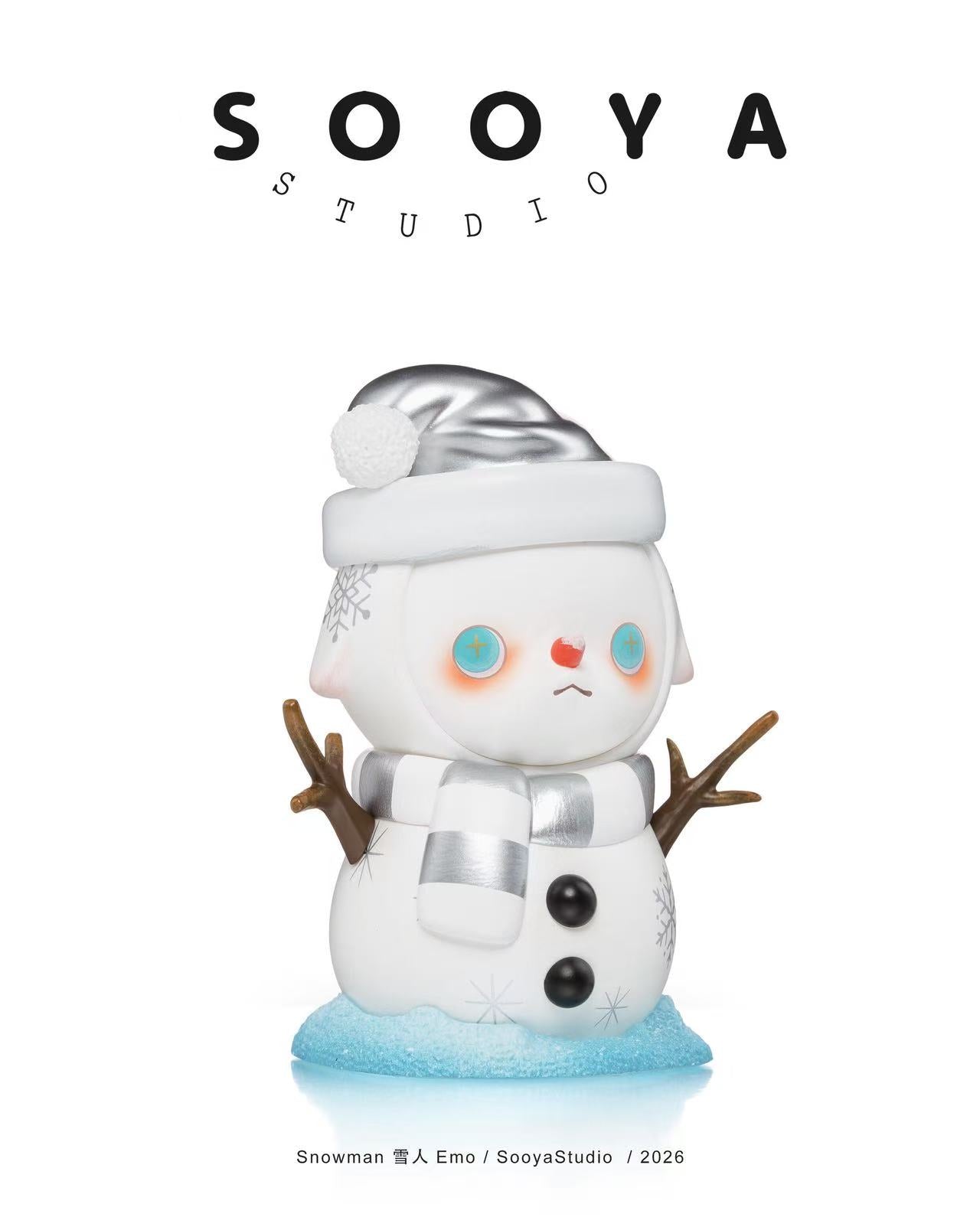 Sooya Snowman Emo Designer Toys and Figures