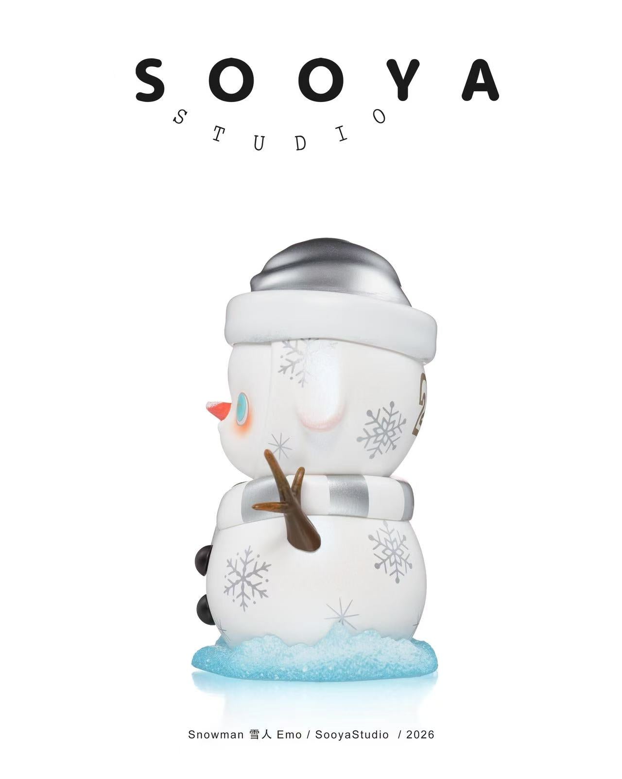 Sooya Snowman Emo Designer Toys and Figures